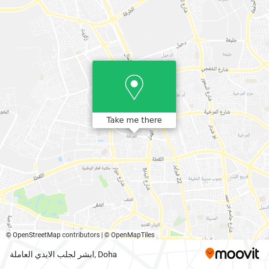 ابشر لجلب الايدي العاملة map