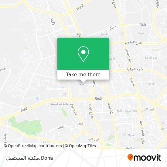 مكتبة المستقبل map