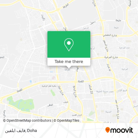 فايف ايلفين map