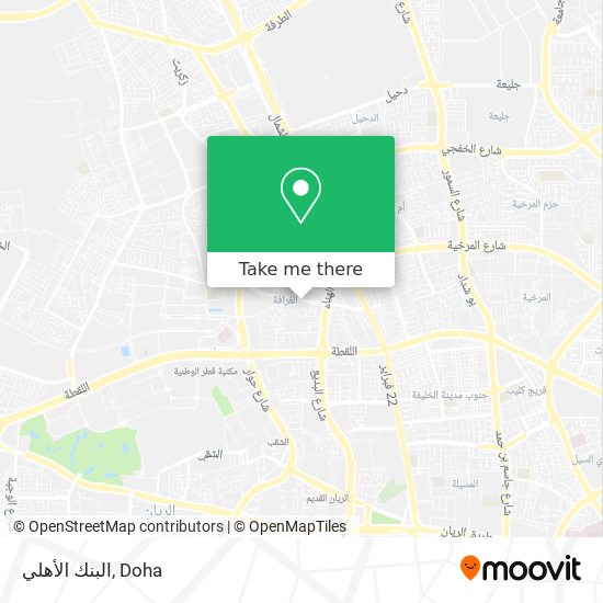 البنك الأهلي map