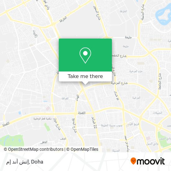 إتش أند إم map