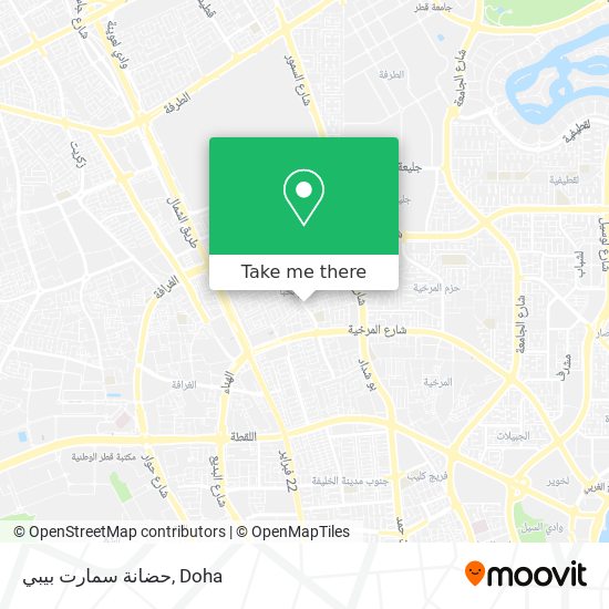 حضانة سمارت بيبي map