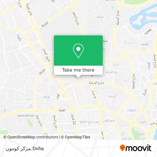 مركز كومون map