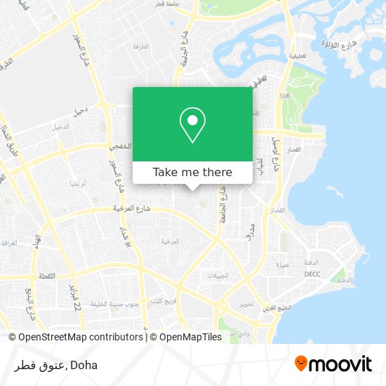 عتوق قطر map