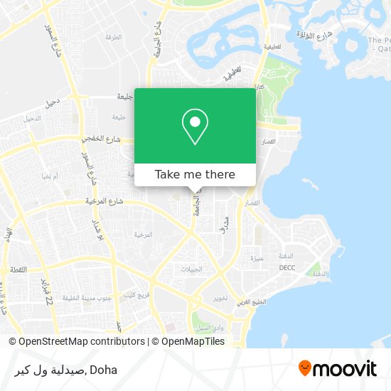 صيدلية ول كير map