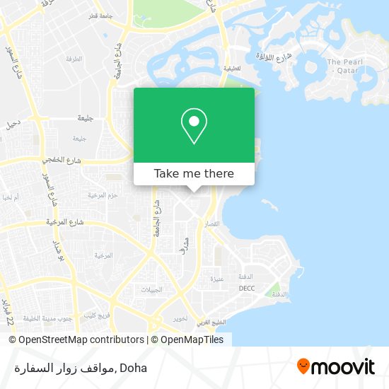 مواقف زوار السفارة map