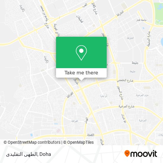 الطهى التقليدى map