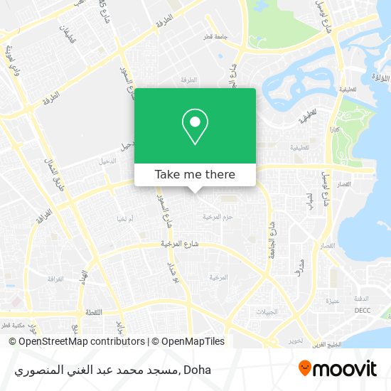 مسجد محمد عبد الغني المنصوري map