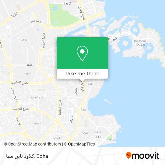 كلاود ناين سبا map