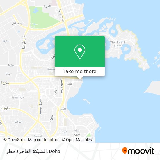 الشبكة الفاخرة قطر map