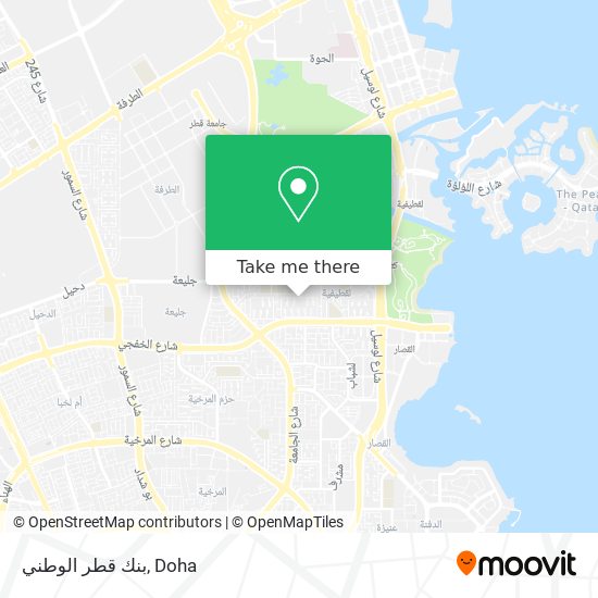 بنك قطر الوطني map