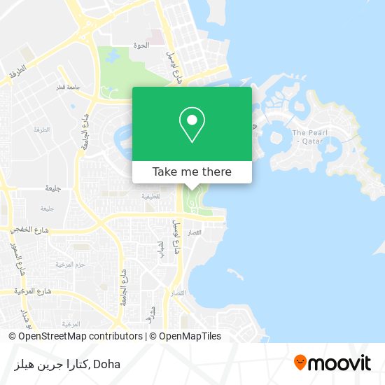كتارا جرين هيلز map