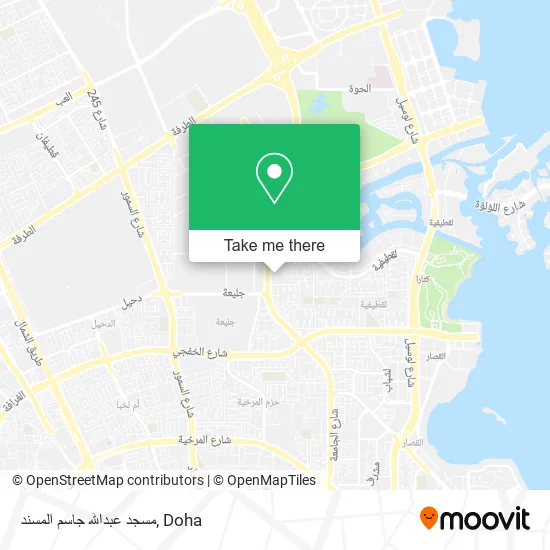 مسجد عبدالله جاسم المسند map