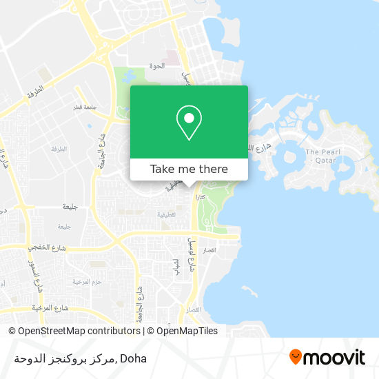 مركز بروكنجز الدوحة map
