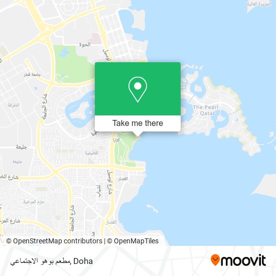 مطعم بوهو الاجتماعي map