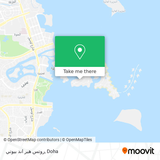 روتس هير اند بيوتي map