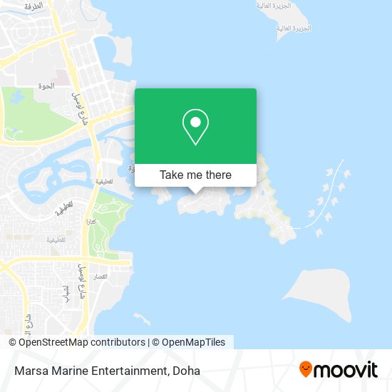 Marsa Marine Entertainment map