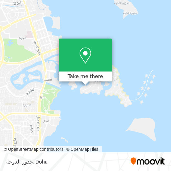جذور الدوحة map