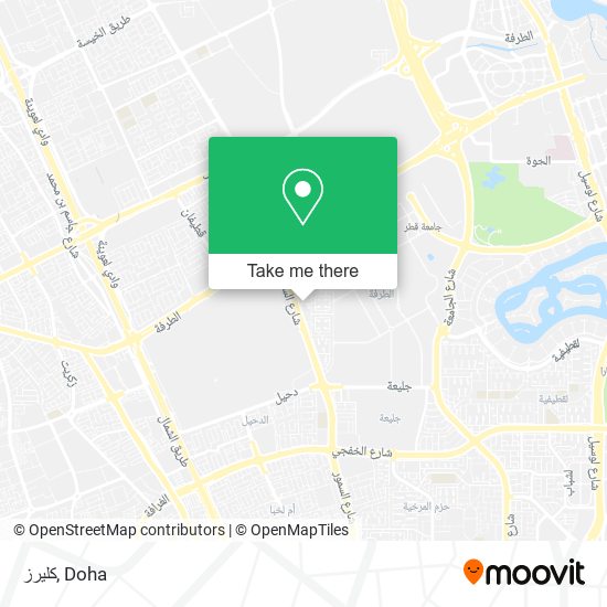 كليرز map