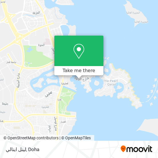 ليتل ايتالي map