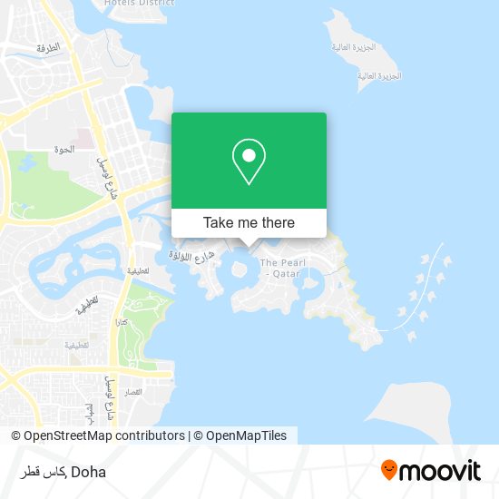 كاس قطر map