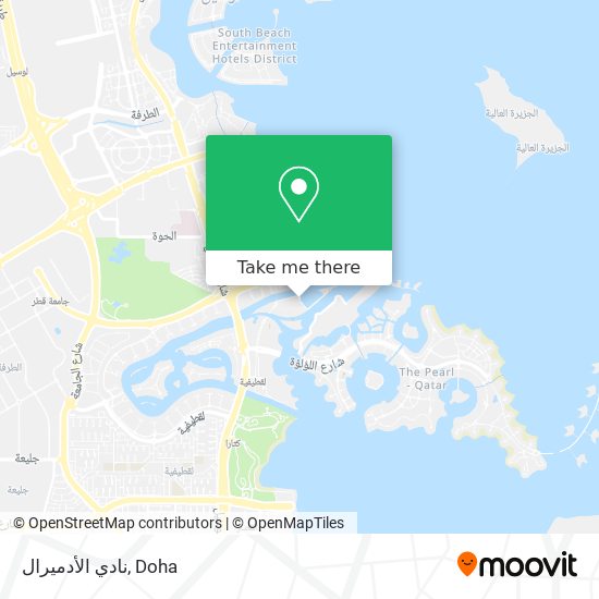 نادي الأدميرال map