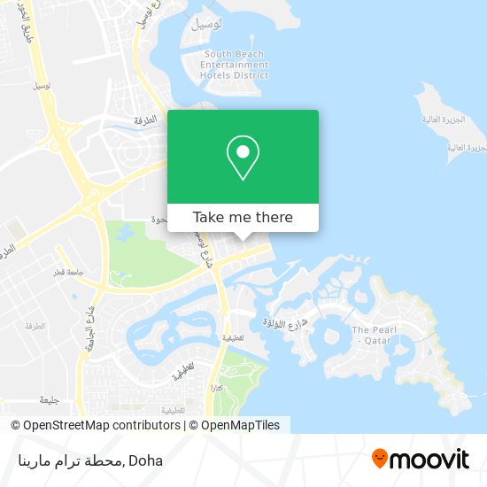 محطة ترام مارينا map