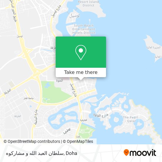سلطان العبد الله و مشاركوه map