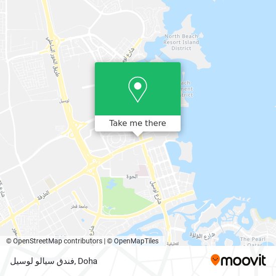 فندق سيالو لوسيل map