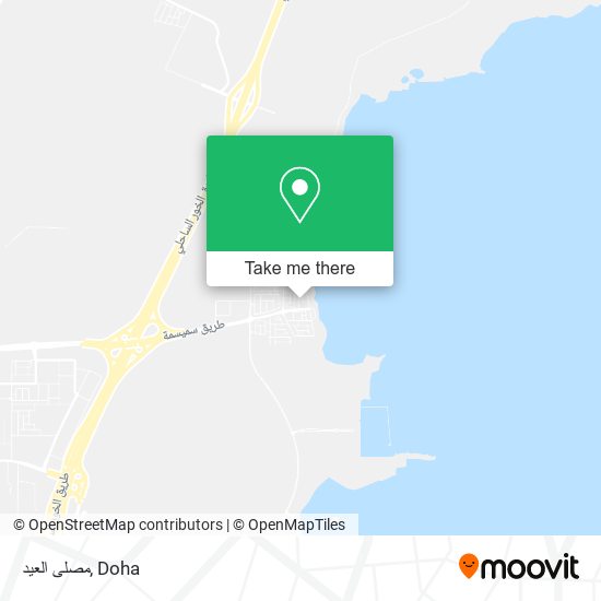مصلى العيد map