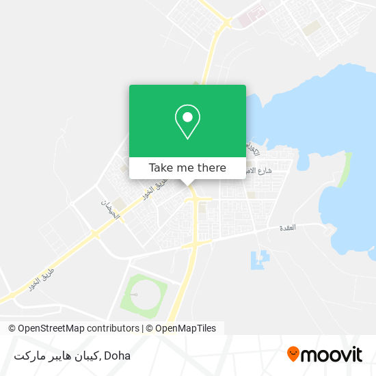 كيبان هايبر ماركت map