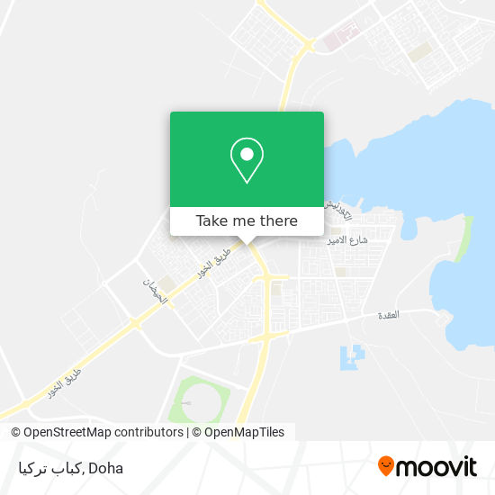 كباب تركيا map