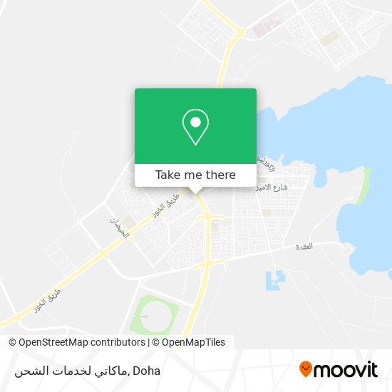 ماكاتي لخدمات الشحن map