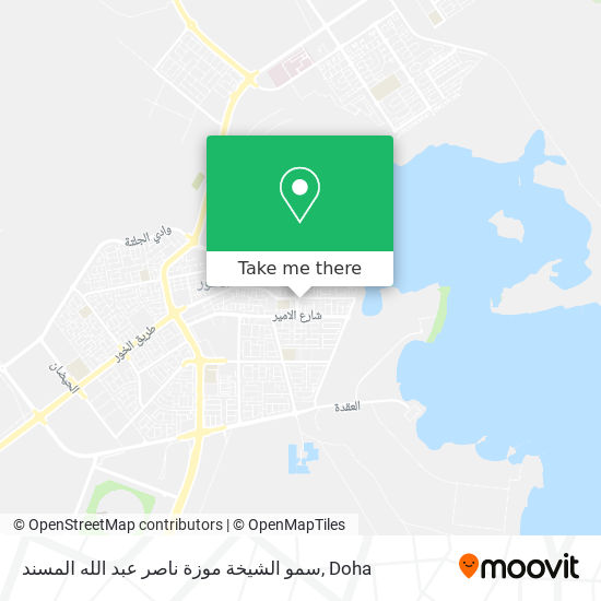سمو الشيخة موزة ناصر عبد الله المسند map