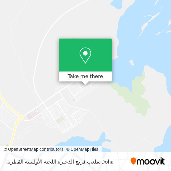 ملعب فريج الذخيرة اللجنة الأولمبية القطرية map