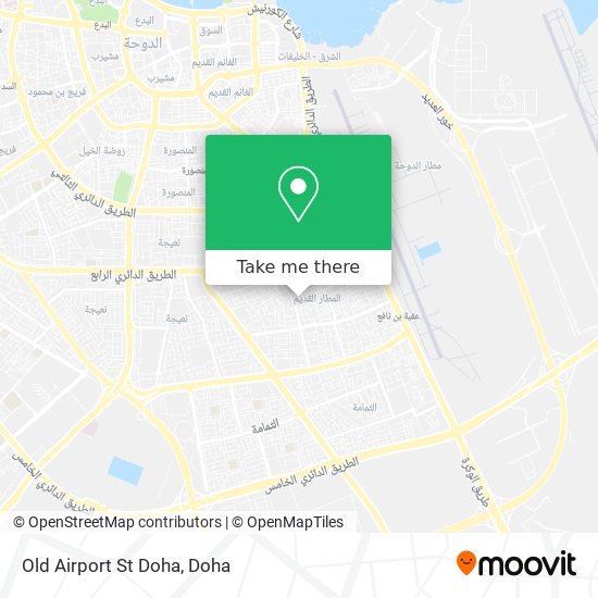 Old Airport St Doha map