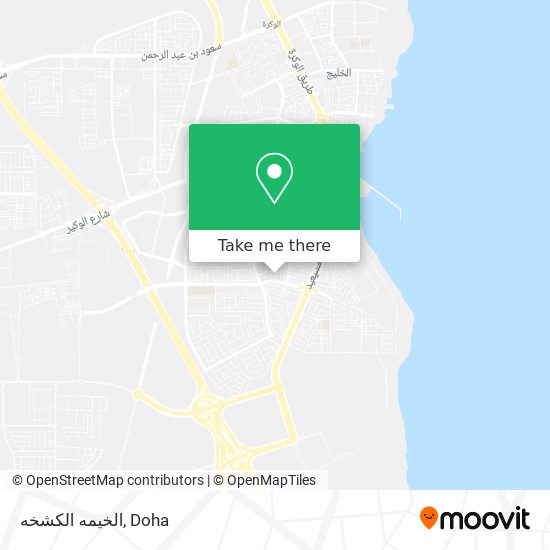 الخيمه الكشخه map