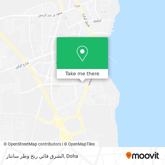 الشرق قائي رنخ وطر سانتار map