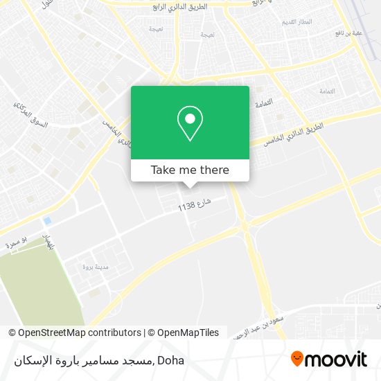 مسجد مسامير باروة الإسكان map