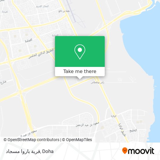 قرية باروا مسجاد map