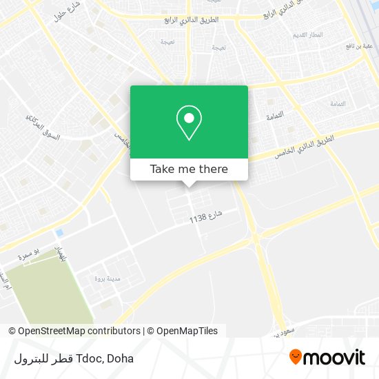 قطر للبترول Tdoc map