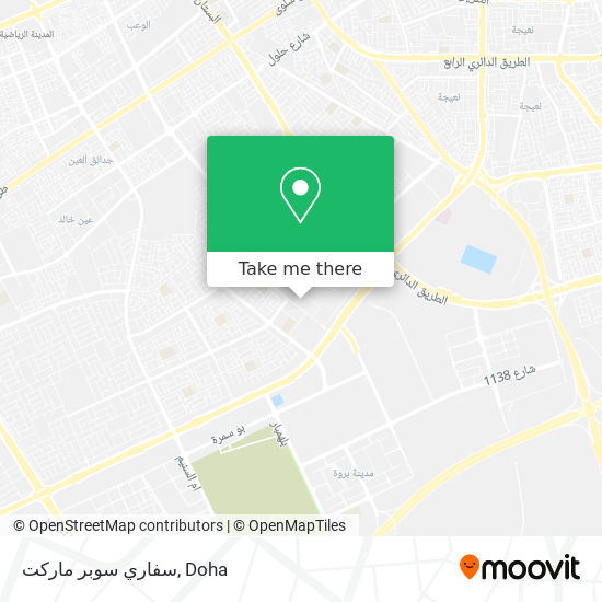 سفاري سوبر ماركت map