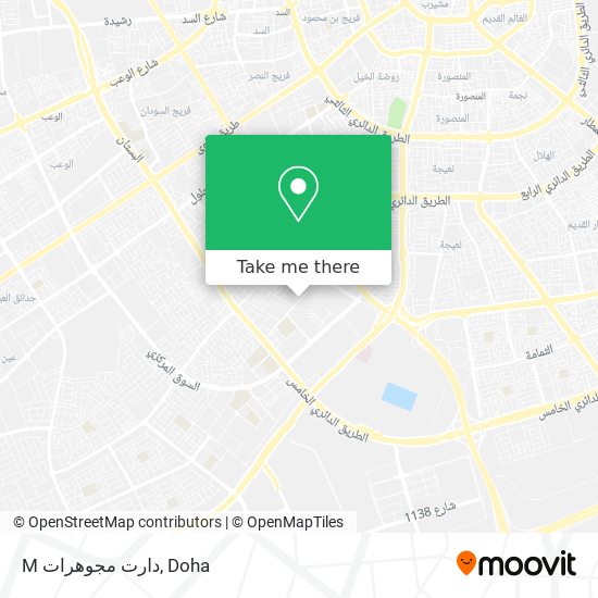 M دارت مجوهرات map