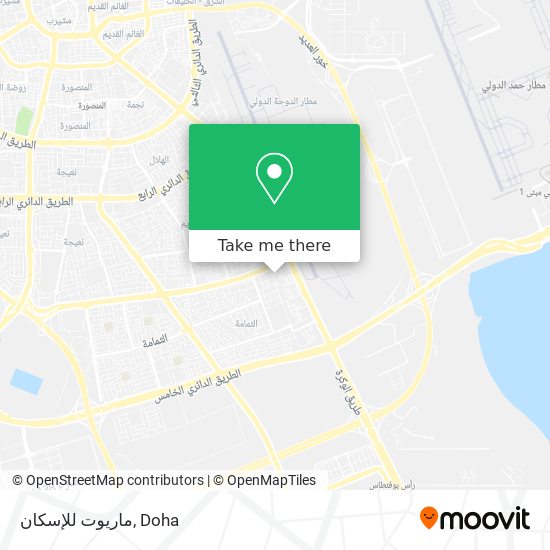 ماريوت للإسكان map