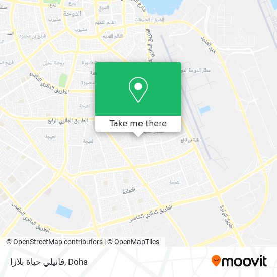 فانيلي حياة بلازا map