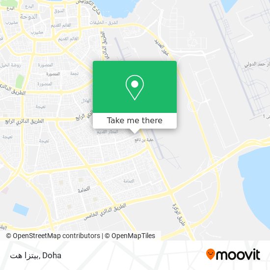 بيتزا هت map