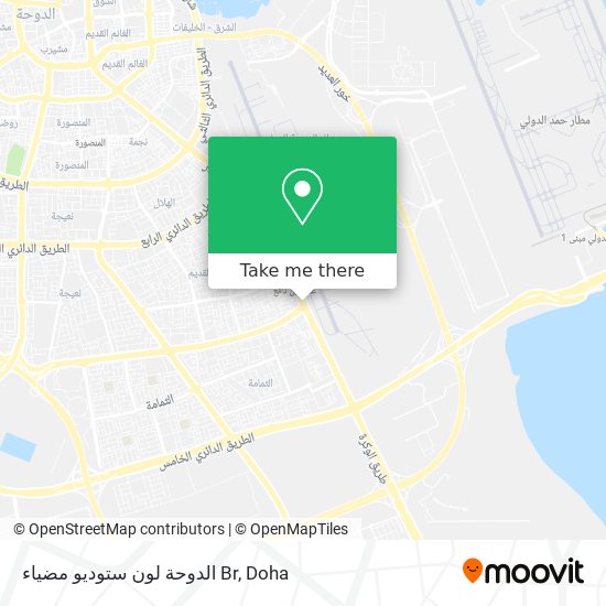 الدوحة لون ستوديو مضياء Br map