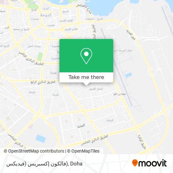 فالكون إكسبريس (فيديكس) map