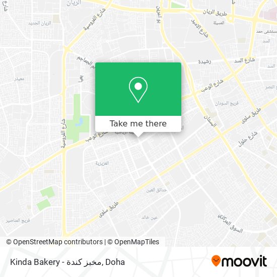 Kinda Bakery - مخبز كندة map