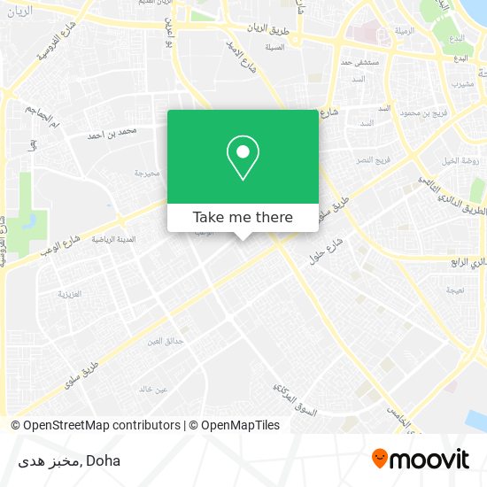 مخبز هدى map